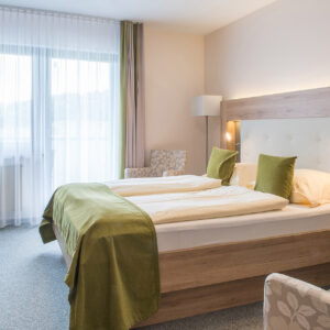 Chambre avec balcon dans la maison d&rsquo;hôtes